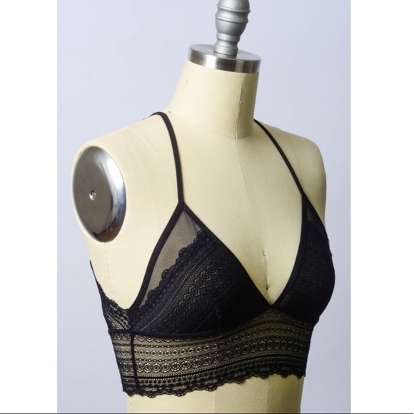 ❌SOLD❌Black Lace October Love Bralette🖤 - Picture 5 of 7
